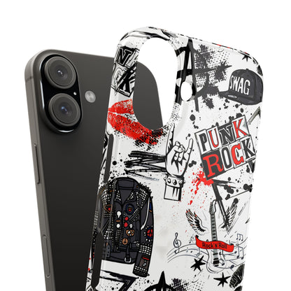 Funda de teléfono punk rock
