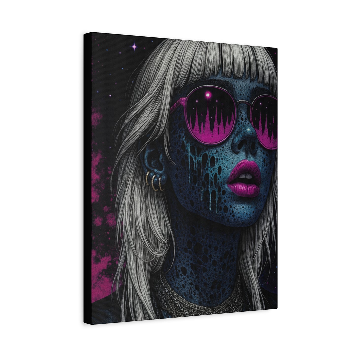 Neon Wonder Matte Canvas Wall Art (Stretched 1.25")