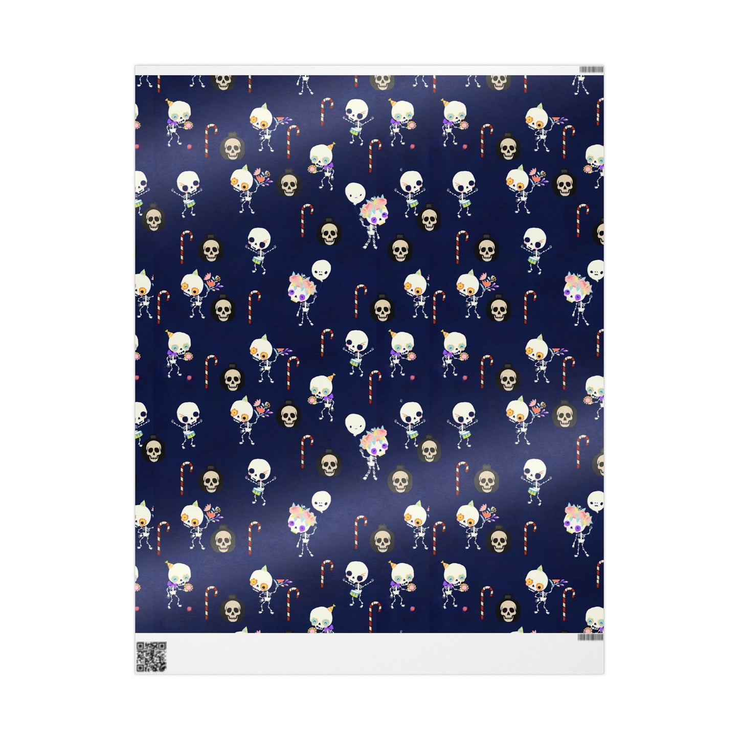 Skulls & Ghouls Christmas Wrapping Paper