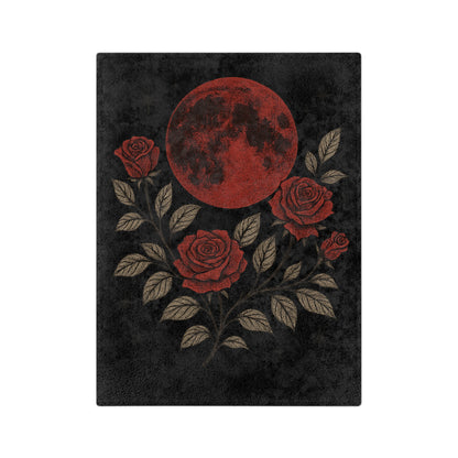 Thornveil gothic blanket with skull and rose motif
Alternative fashion velveteen blanket for gothic home decor
Edgy punk rock microfiber throw with skull and rose design