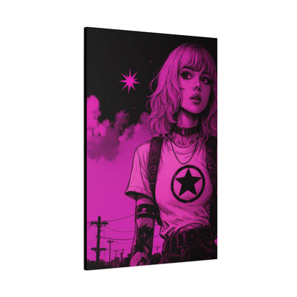 Unclued Neon Matte Canvas Wall Art — Stretched 1.25"