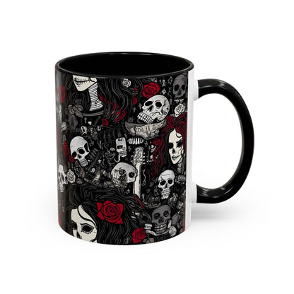 Taza de café con acento punk (11 y 15 oz) 