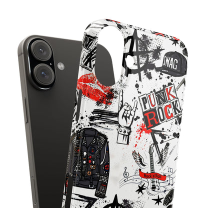 Funda de teléfono punk rock