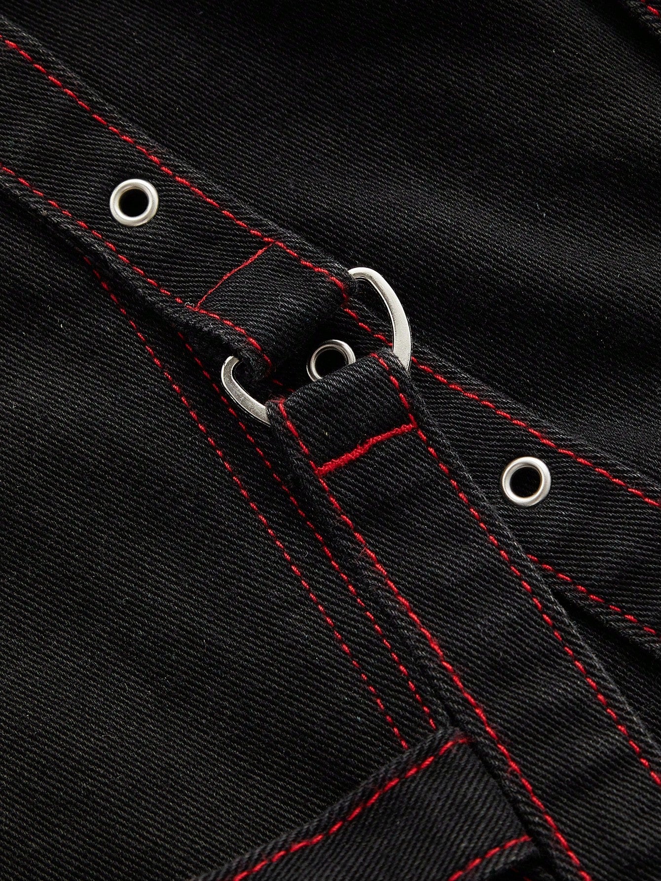 Grunge punk boyfriend jeans - alternative denim featuring comfortable straight leg and inclusive sizing S-5XL