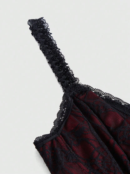 Close-up of Midnight Siren gothic tank top with siren graphic
Alternative fashion rocker girl tank top
Edgy punk rock tank top with gothic siren motif