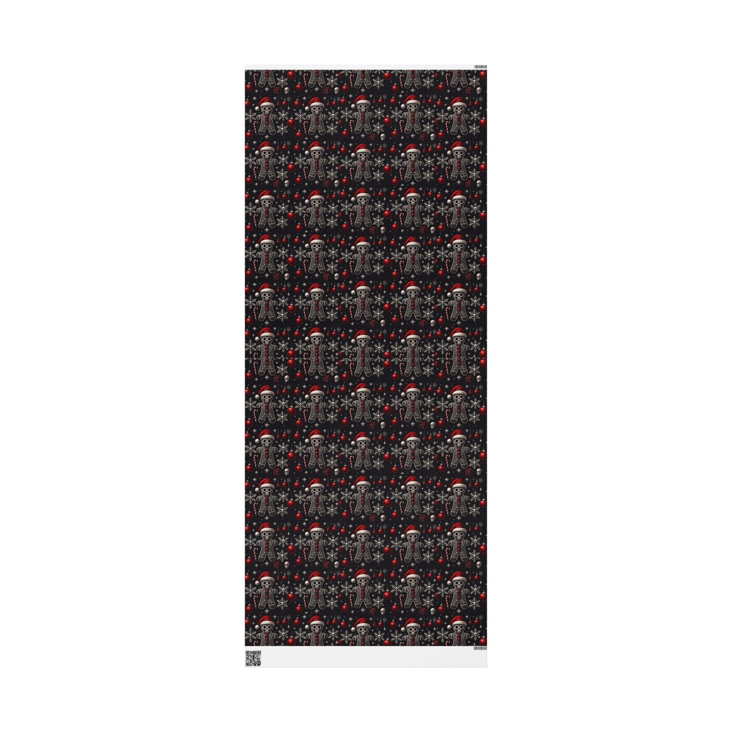 Gothic Holiday Christmas Gift Wrapping Paper