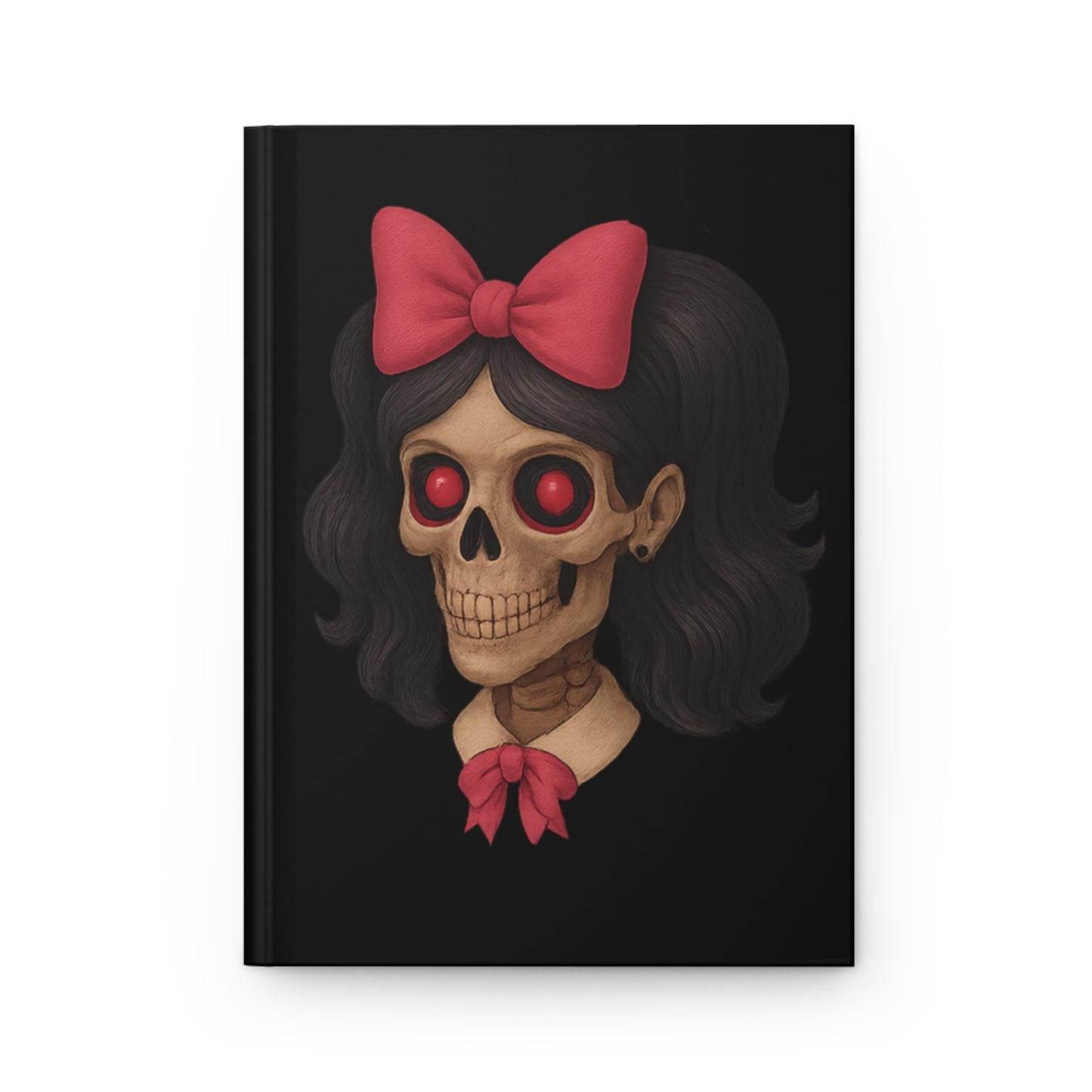 Boneflower hardcover gothic journal with skull-maiden illustration

Alternative fashion gothic notebook with haunting skull art

Edgy punk rock journal for writing, sketching, and daily chaos

