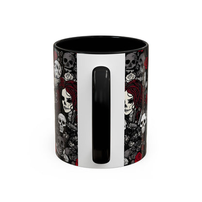 Taza de café con acento punk (11 y 15 oz) 