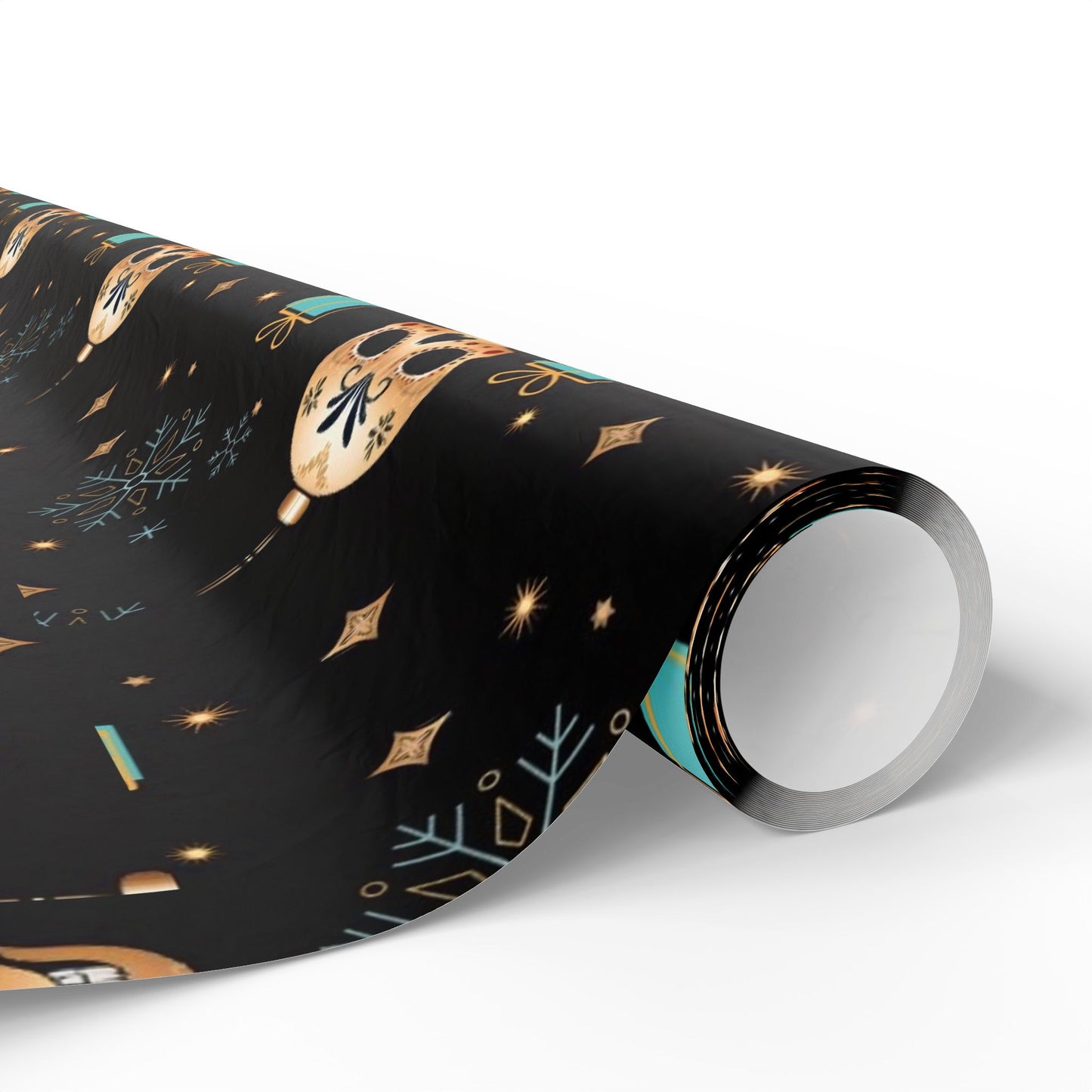 Sugar Cube Skull Christmas Wrapping Paper