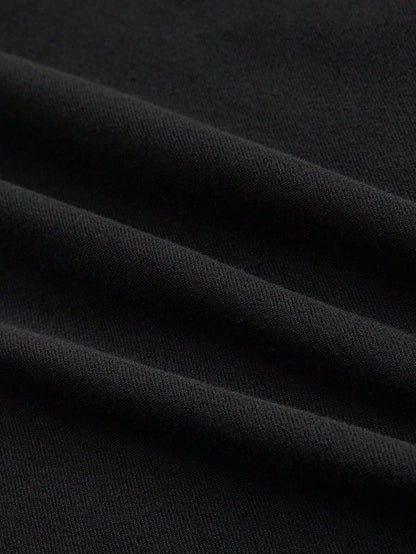 Alternative black cat t-shirt with drop shoulder - casual summer fashion featuring mystical feline design and inclusive sizing S-5XL