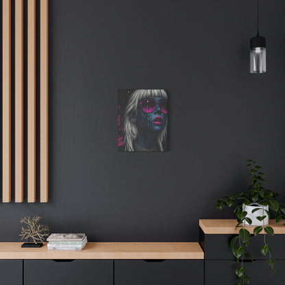 Neon Wonder Matte Canvas Wall Art (Stretched 1.25")