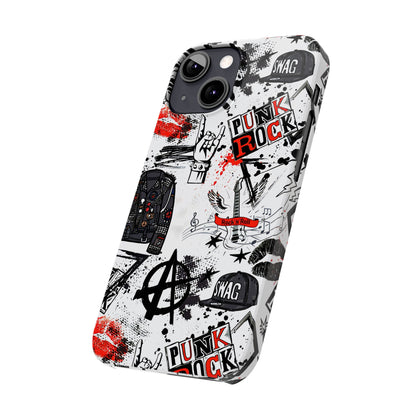 Funda de teléfono punk rock