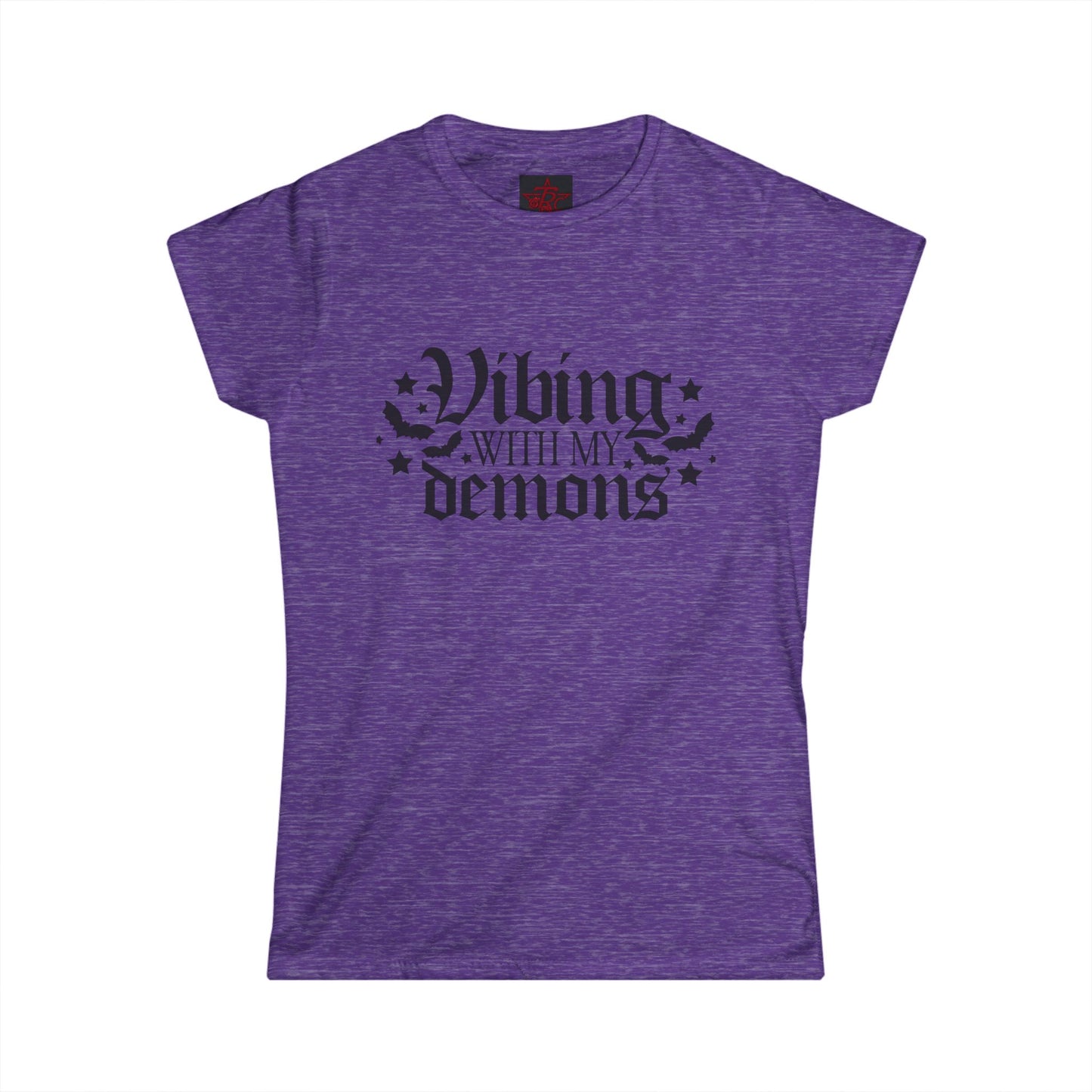 Vibing with My Demons Cotton Tee