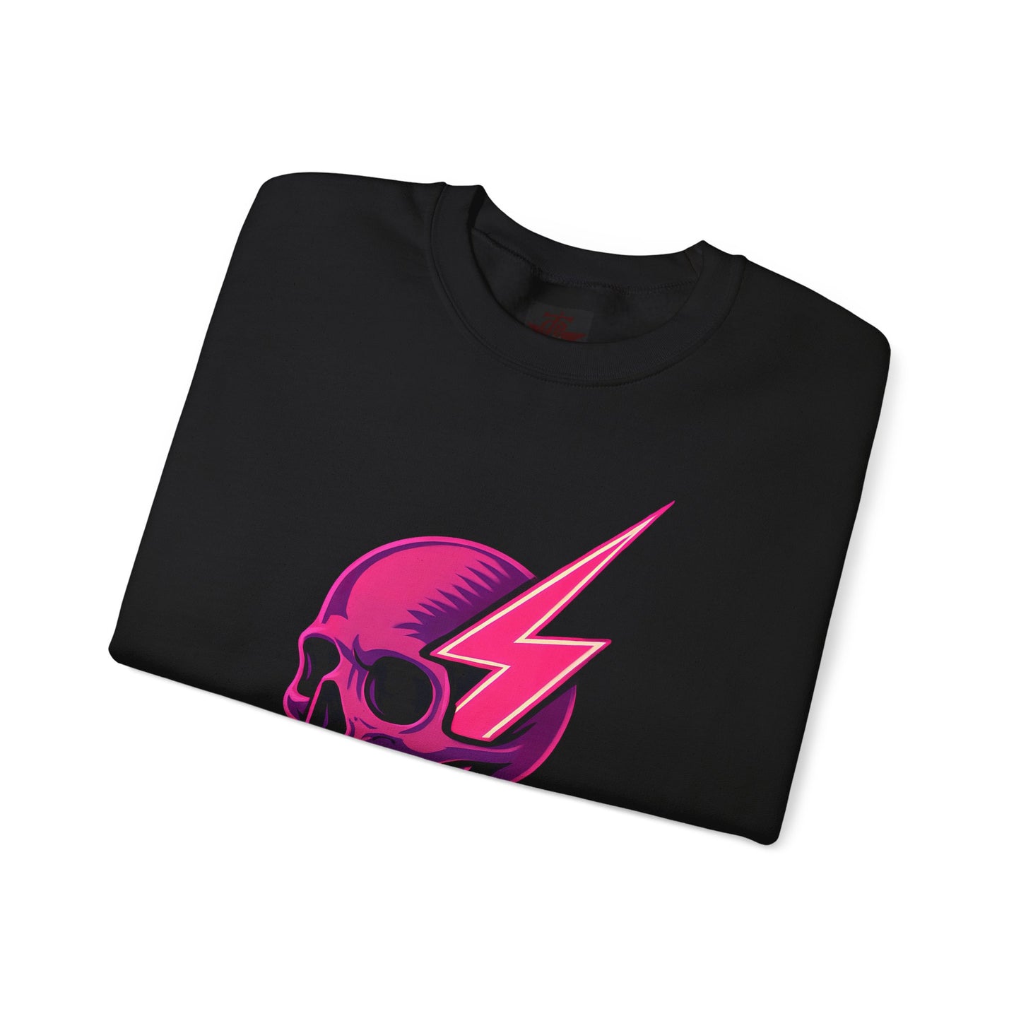 Edgy Skull & Lightning Sweatshirt