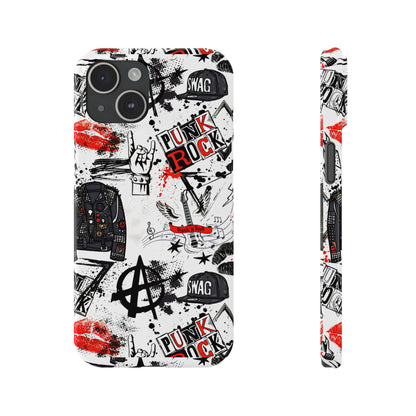Funda de teléfono punk rock