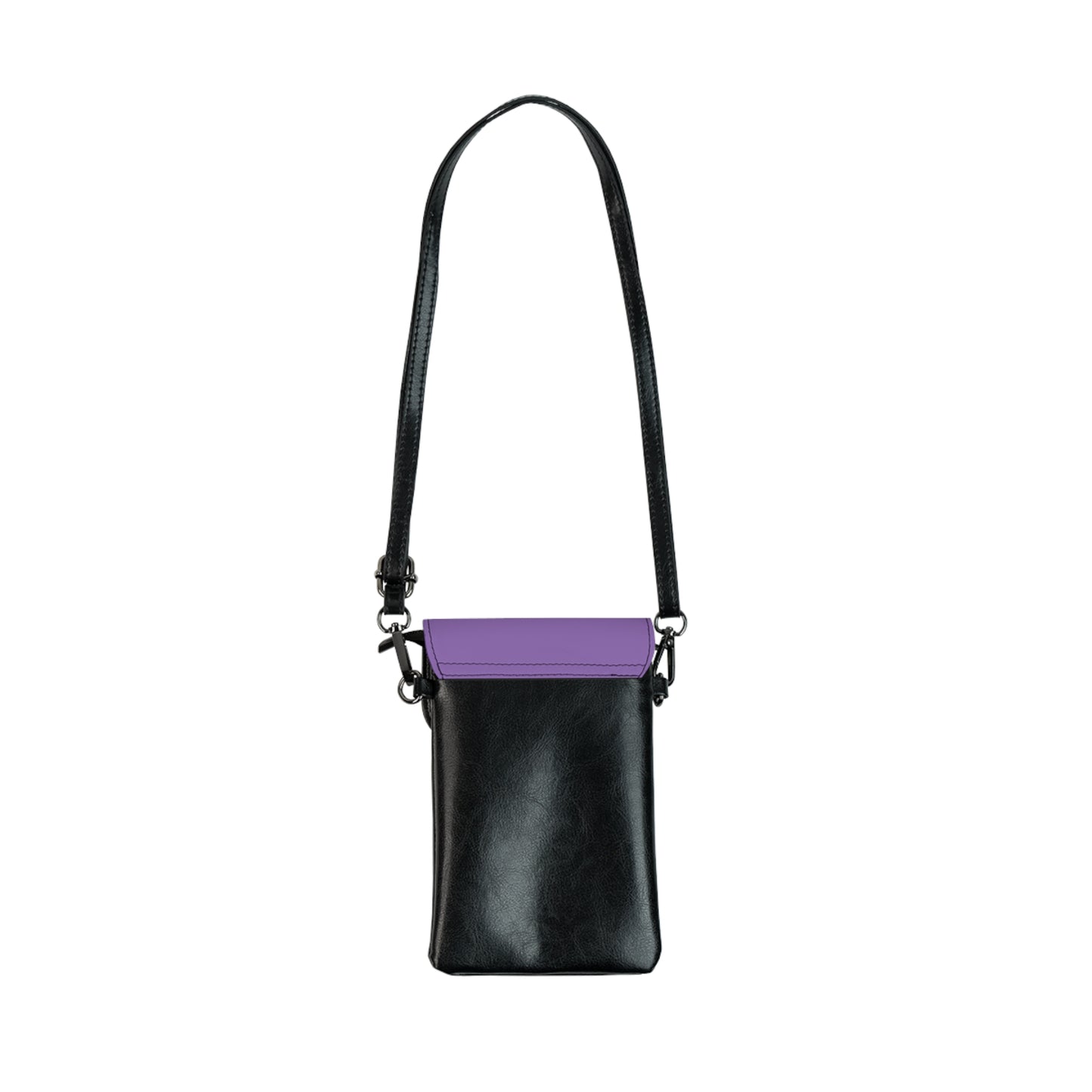 Violet Chaos Skull Crossbody Phone Bag