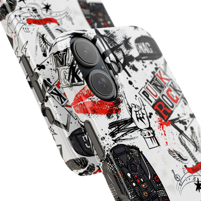 Funda de teléfono punk rock