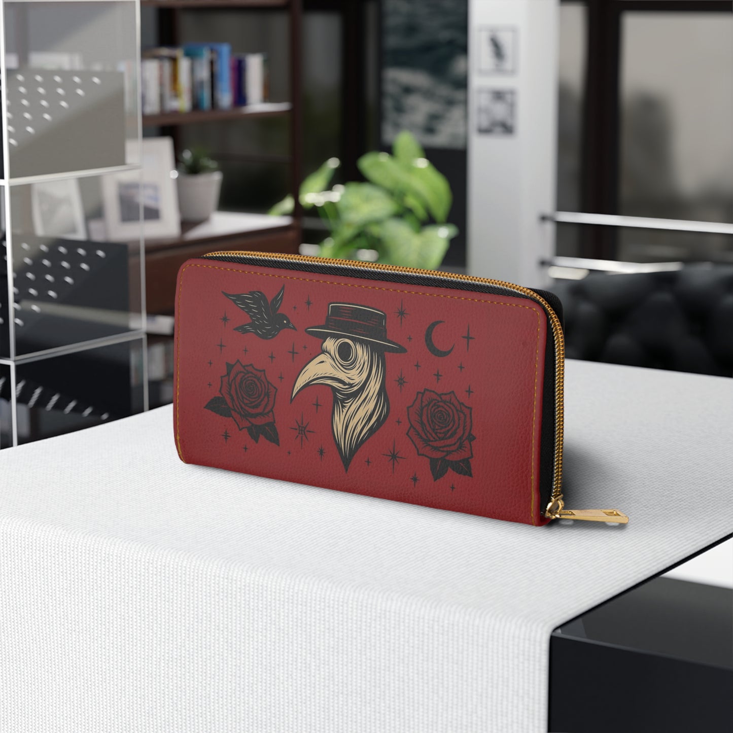 White Witch Plague Doctor Wallet