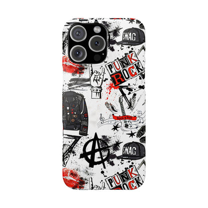 Funda de teléfono punk rock