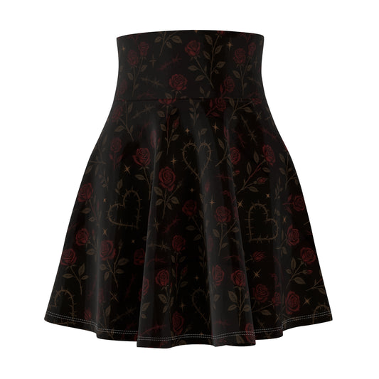 The Rock Collective Romantic Rose Women's Skater Skirt,