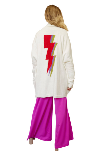 Oversized slouch gothic cardigan with dolman sleeves
Patterned knit cardigan in relaxed oversized fit
Alternative fashion gothic cardigan with grunge-inspired design
