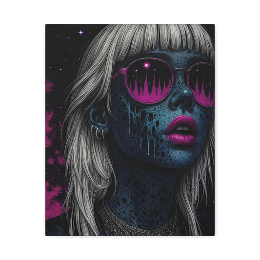 Neon Wonder Matte Canvas Wall Art (Stretched 1.25")