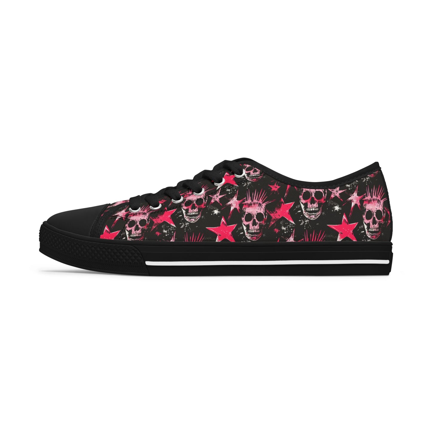 Midnight Skulls & Stars Sneakers