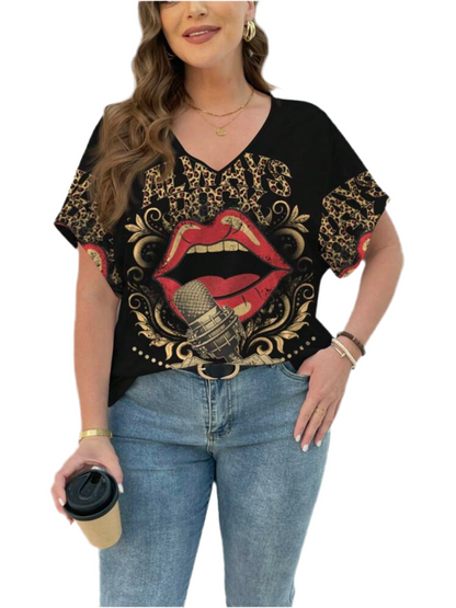 Labios como fuego Top