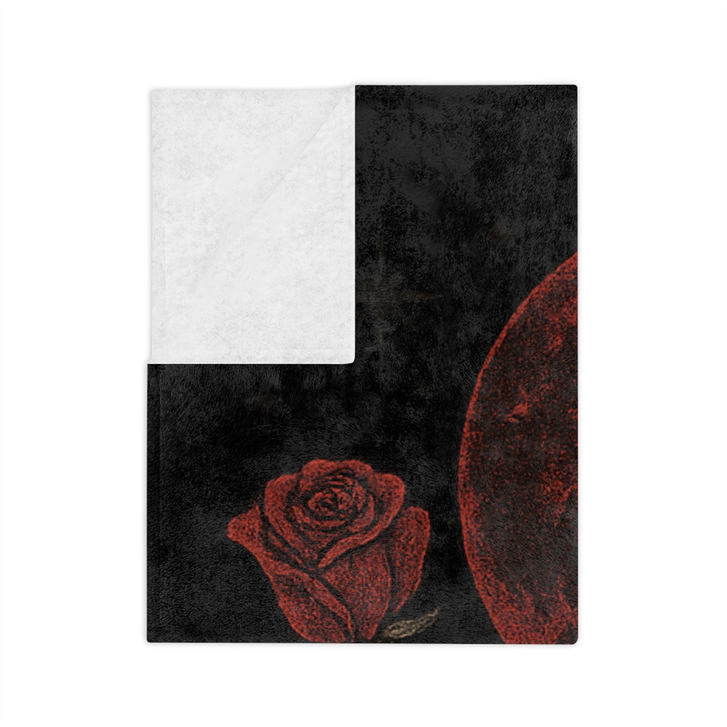 Thornveil gothic blanket with skull and rose motif
Alternative fashion velveteen blanket for gothic home decor
Edgy punk rock microfiber throw with skull and rose design