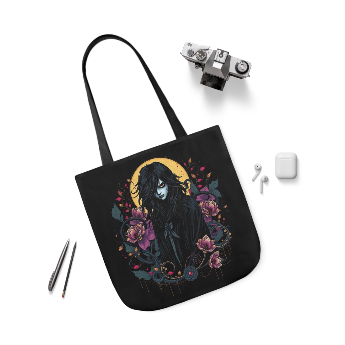 The Shadowmancer's Enchanted Raven Wraith Tote