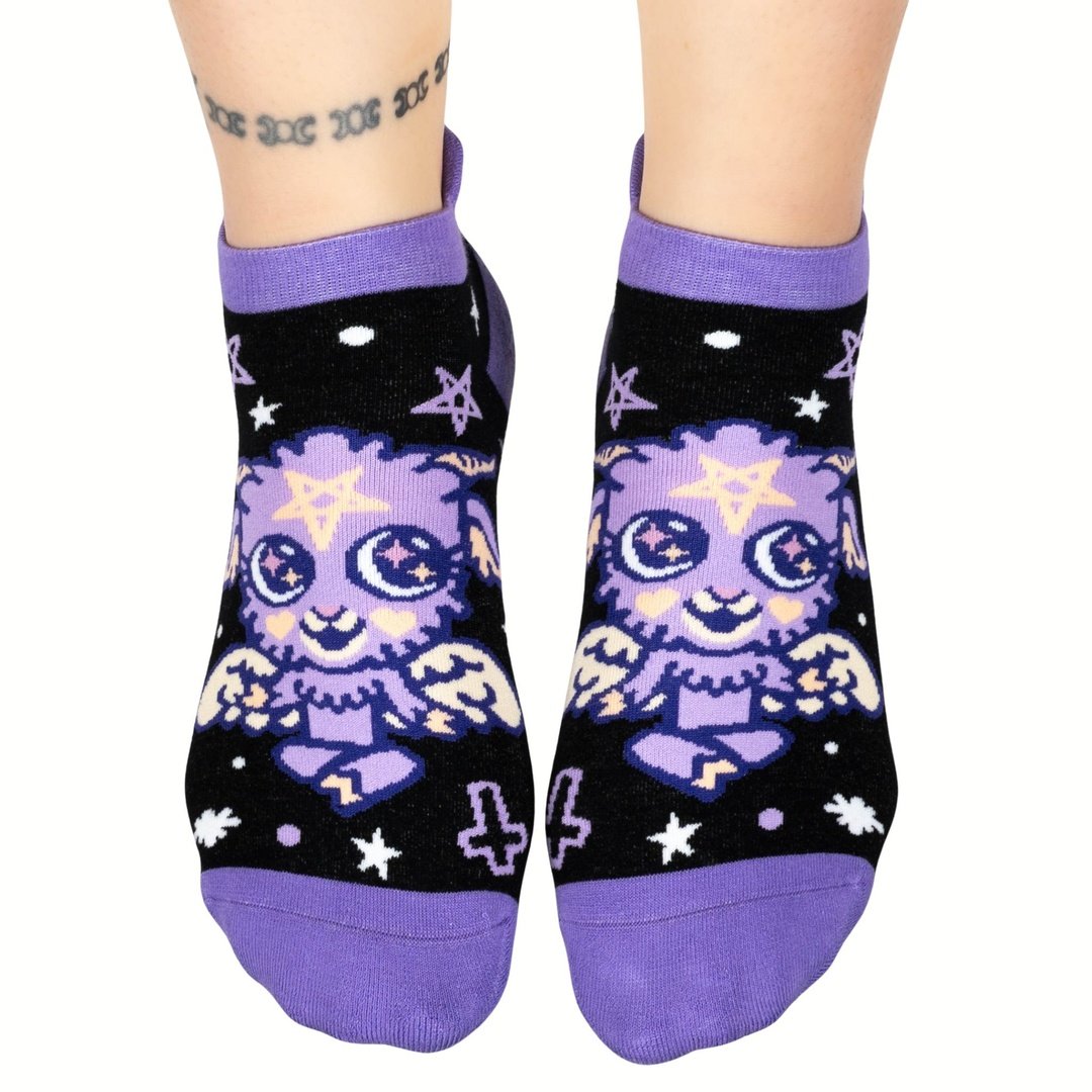 Ultimate Baphomet Ankle and Crew Sock Pack | 6 Designs