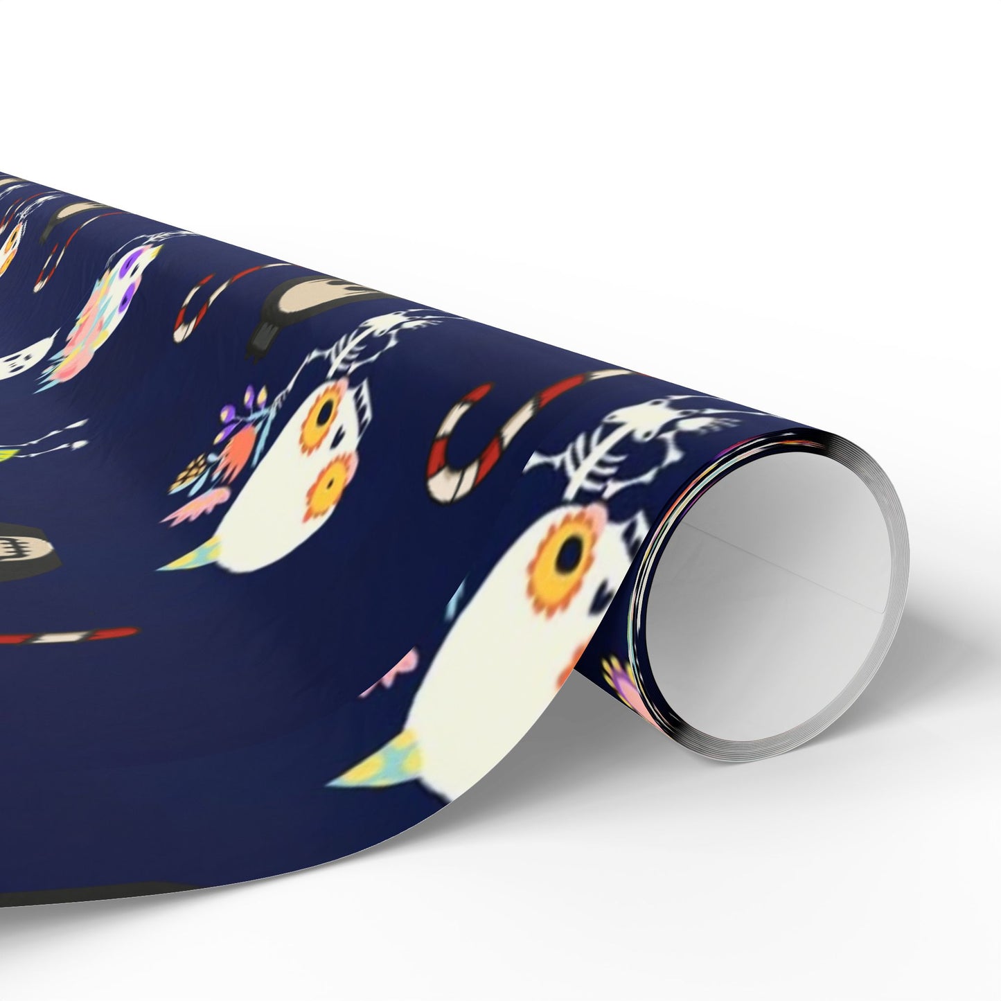 Skulls & Ghouls Christmas Wrapping Paper