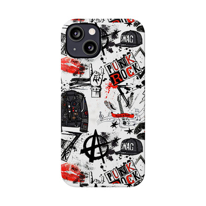 Funda de teléfono punk rock