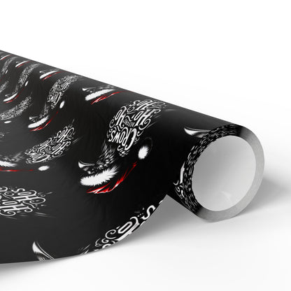 Hoe Hoe Hoe Ravens Christmas Gift Wrapping Paper