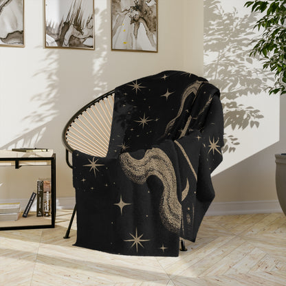 Manta de terciopelo Ghost Moth Dreams