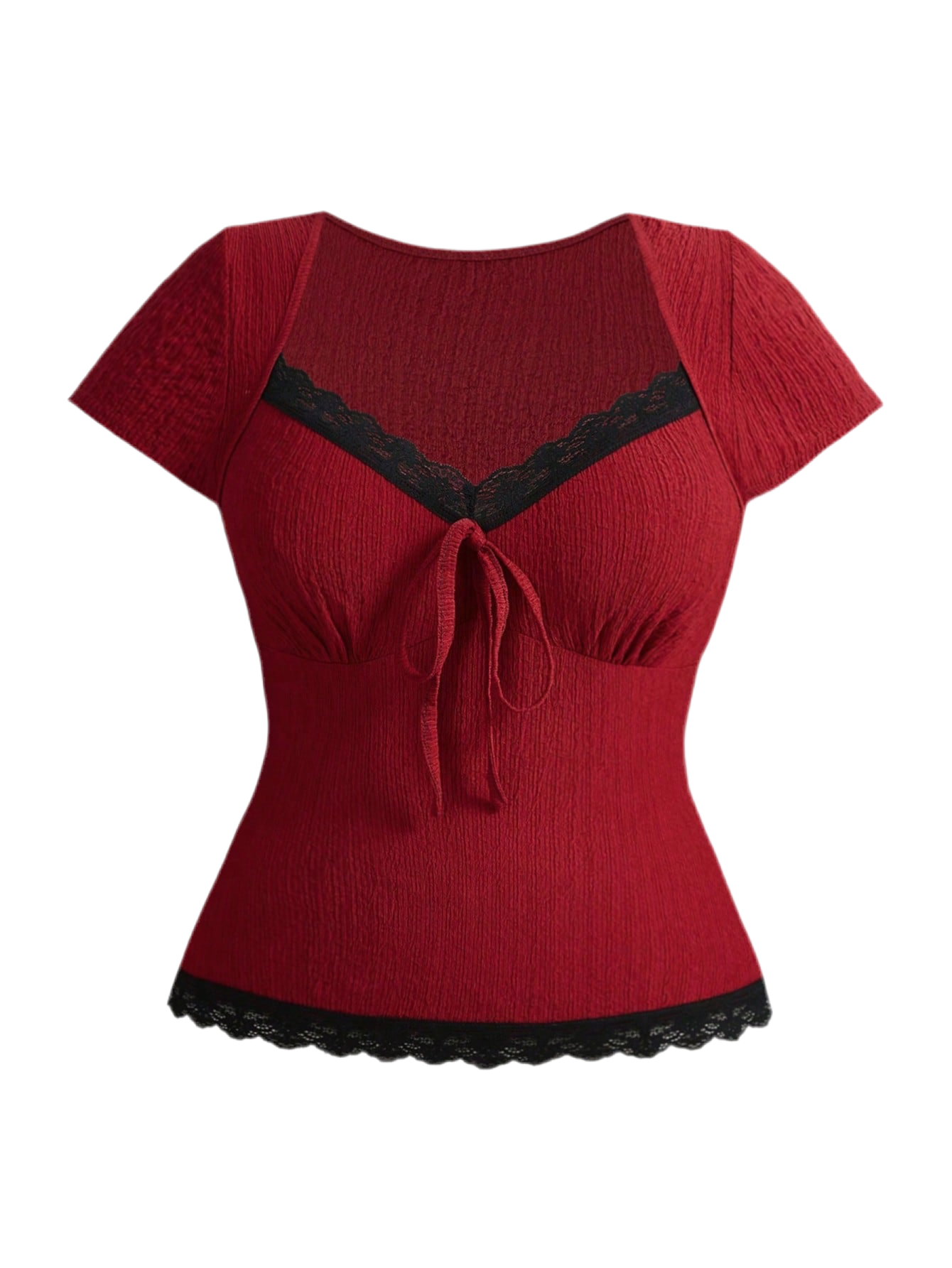 Lace Whisper Summer Tee