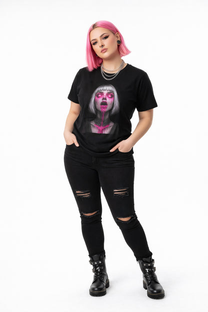 Neon Horror Graphic Tee