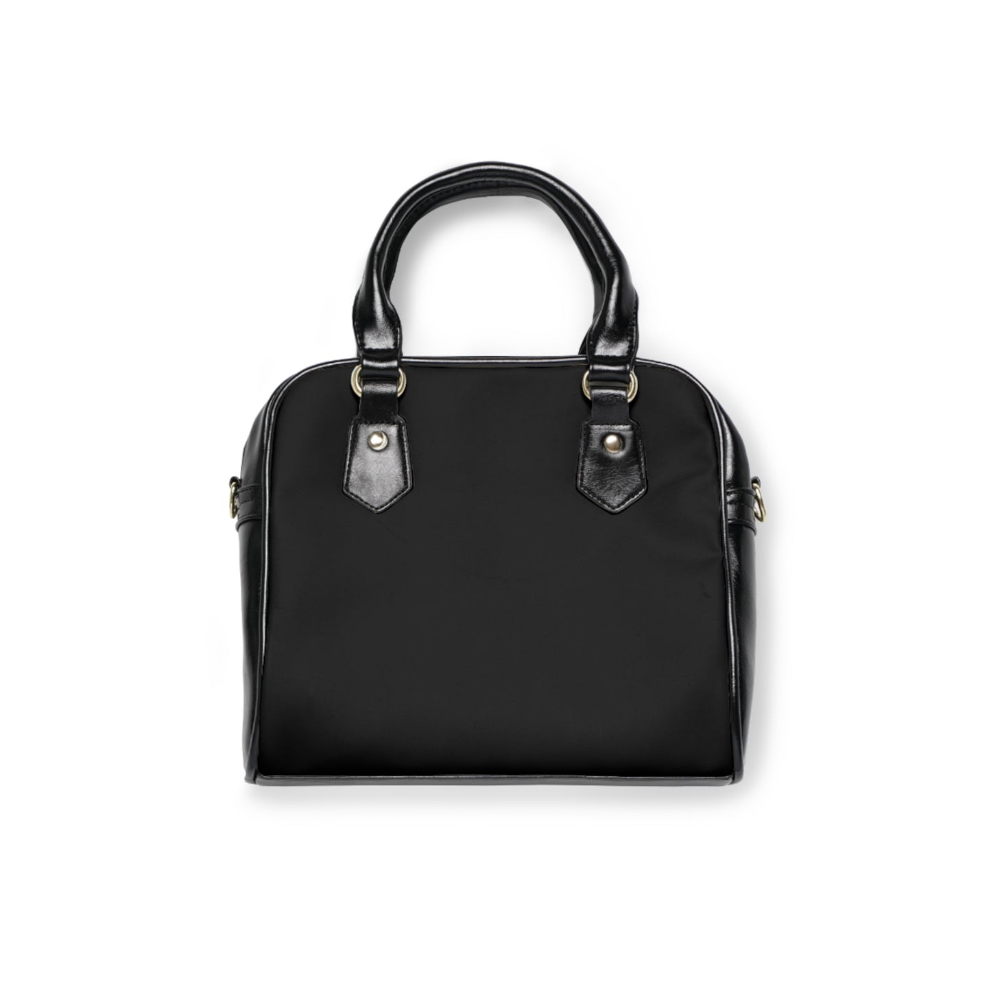Hearts In Black (A Beautiful Mess) Shoulder Handbag