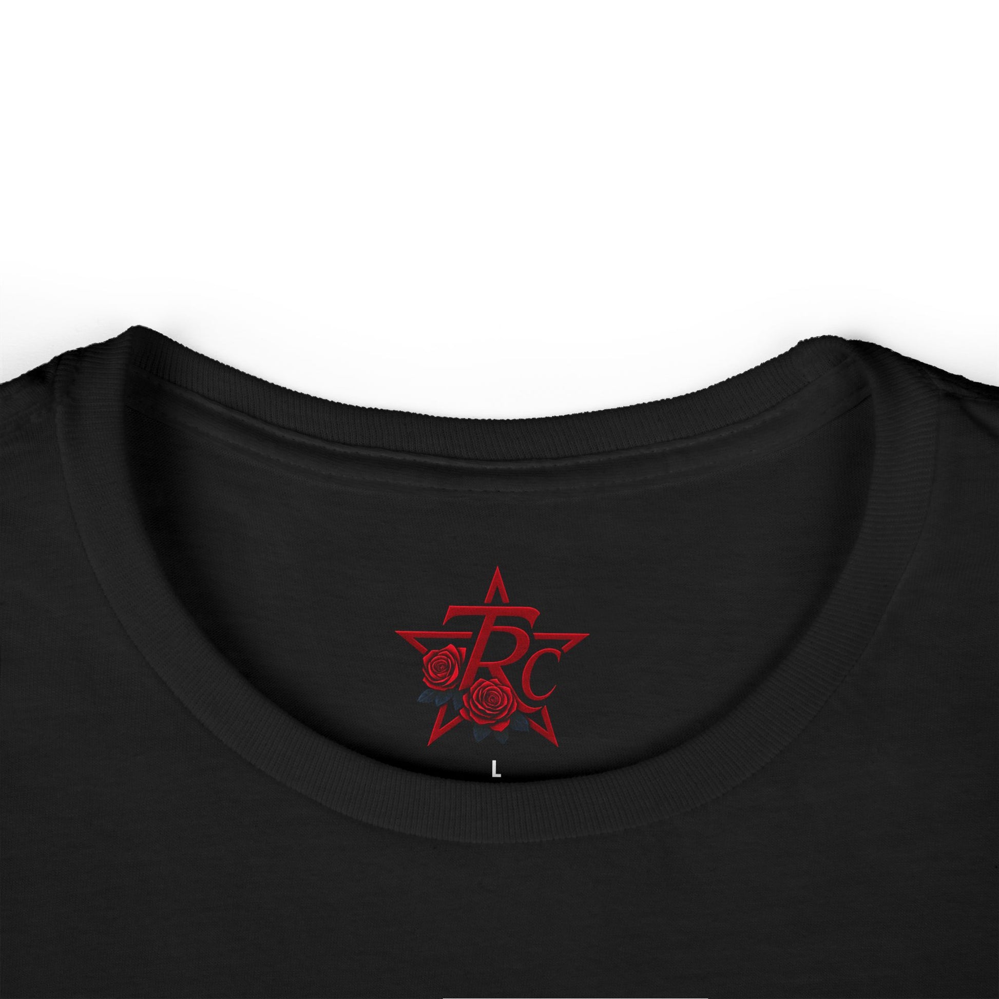 Cute Creepy gothic graphic t-shirt in black
Alternative fashion punk rock tee with Cute Creepy design
Edgy gothic t-shirt with playful dark motif
