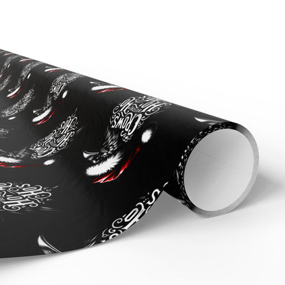 Hoe Hoe Hoe Ravens Christmas Gift Wrapping Paper