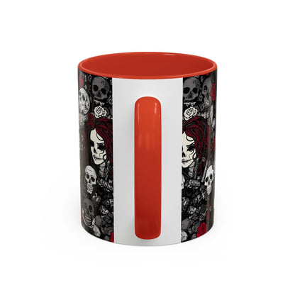 Taza de café con acento punk (11 y 15 oz) 