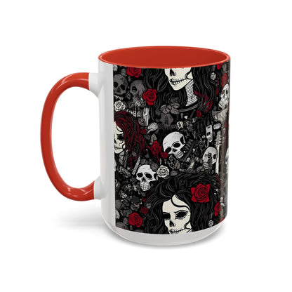 Taza de café con acento punk (11 y 15 oz) 
