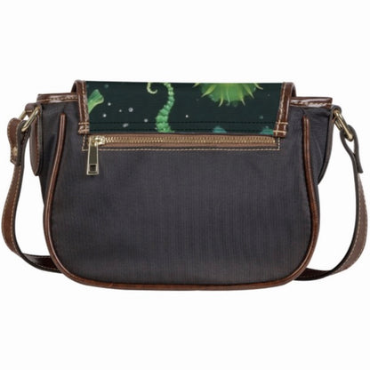 Midnight Tide Seahorse Tambourine Bag - Carry the calm. Command the deep.