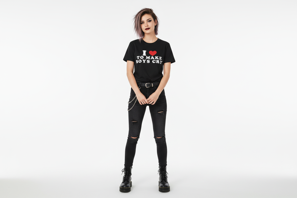 "I Love to Make Boys Cry" Graphic Tee