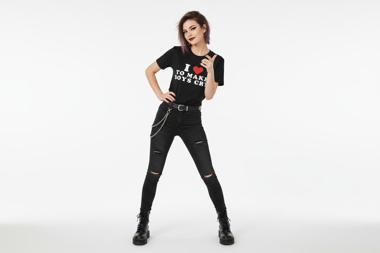 "I Love to Make Boys Cry" Graphic Tee