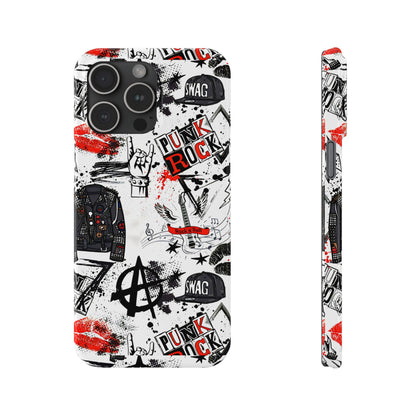 Funda de teléfono punk rock