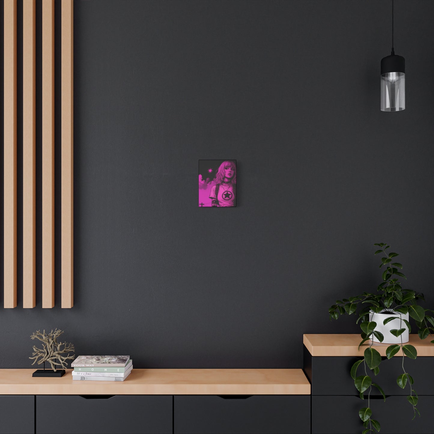 Unclued Neon Matte Canvas Wall Art — Stretched 1.25"