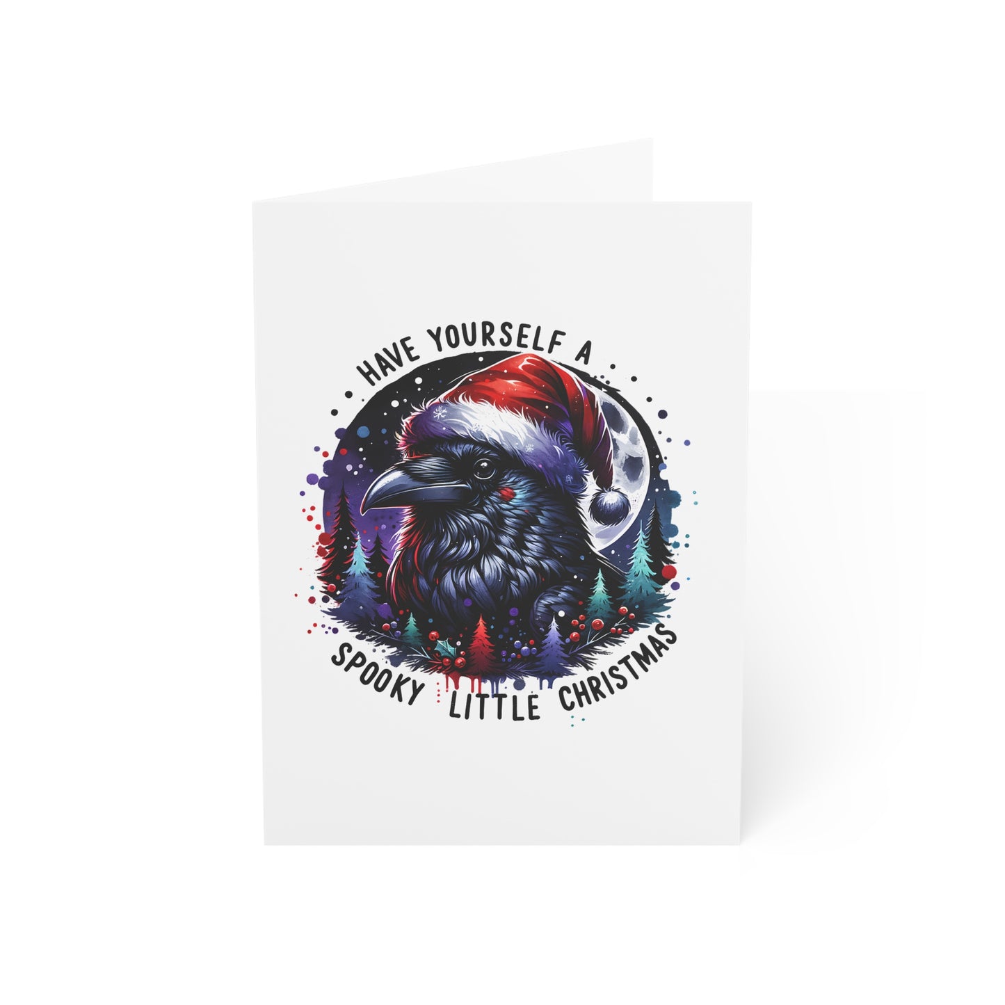 A Spooky Little Christmas Holiday Greeting Cards - Pack of 10