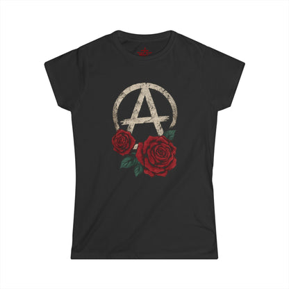 Camiseta gráfica Anarchy Rose