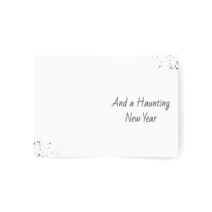 Creepy Christmas Greeting Cards — 10-Pack Spooky Holiday Cards